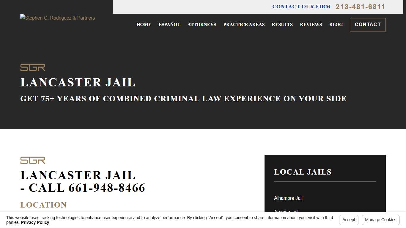 Lancaster Jail in California Los Angeles Defense Lawyers
